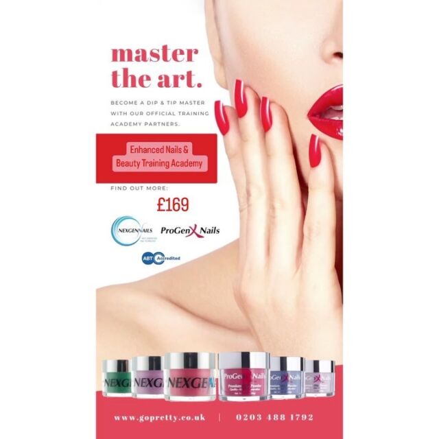 Beauty training academy in South Wootton ,Kings Lynn.
NEXGEN  NAIL COURSE - learn how to do your own or Clients nails, a hobby or new career, this course is all you need. Qualified in just 1 day , with this ABT accredited Course. Message me for more #nexgen_nails #nexgennails #progenx_nails #acrylicdip #kingslynn #beautytraining #beautyeducation #nailtrainer #gopretty